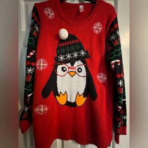 No Boundaries light up Christmas sweater